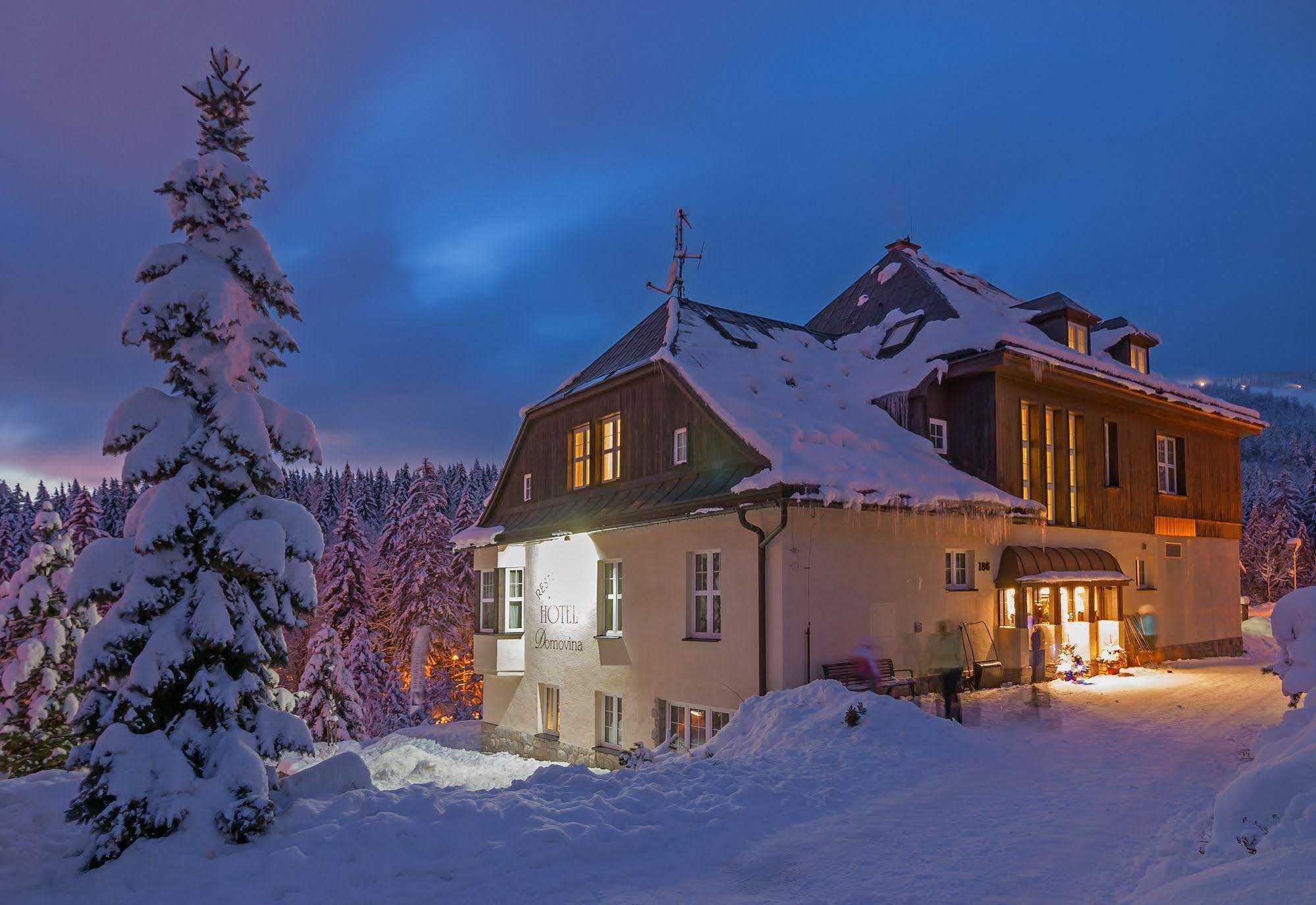 Lyzarska Bouda Domovina Hotel Špindlerŭv Mlýn Eksteriør billede